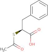 (S)-2-Acetylthio-3-phenylpropionic acid