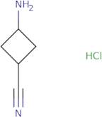 trans-3-Aminocyclobutanecarbonitrile hydrochloride