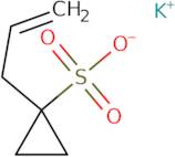 1-Allylcyclopropanesulfonic acid potassium salt