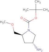 (2S, 4R) - 4-Amino- 2- methoxymethyl- pyrrolidine- 1- carboxylic acid tert- butyl ester