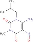 6-Amino-1-isobutyl-3-methyl-5-nitroso-2,4-pyrimidinedione