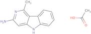 3-Amino-1-methyl-5H-pyrido[4,3-b]indole acetate