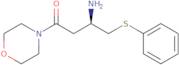 4-[(3R)-3-Amino-1-oxo-4-(phenylthio)butyl]morpholine