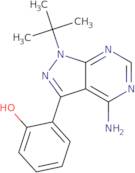4-Amino-1-tert-butyl-3-(2-hydroxyphenyl)-1H-pyrazolo[3,4-d]pyrimidine