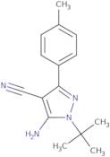 5-Amino-1-tert-butyl-3-(4-methylphenyl)-4-cyanopyrazole