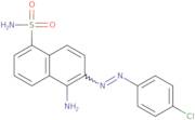 1-Amino-2-(4-chlorophenylazo)naphthalene-5-sulfonamide