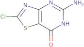 5-Amino-2-chloro-2,3-dihydrothiazolo[4,5-d]pyrimidine-7-(6H)-one