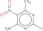 4-Amino-2-chloro-6-methyl-5-nitropyrimidine
