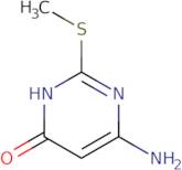 6-Amino-2-methylthio-4(3H)pyrimidinone