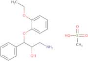 (2RS,3RS)-1-Amino-3-(2-ethoxyphenoxy)-2-hydroxy-3-phenylpropane methanesulfonate salt