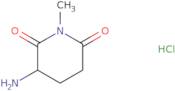 3-Amino-1-methyl-piperidine-2,6-dione hydrochloride