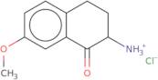 2-Amino-3,4-dihydro-7-methoxy-2H-1-naphthalenone, hydrochloride