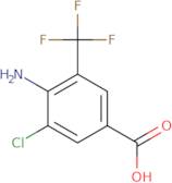 4-Amino-3-chloro-5-(trifluoromethyl)benzoic acid