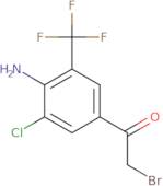 1-[4-Amino-3-chloro-5-(trifluoromethyl)phenyl]-2-bromo-ethanone