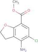 Methyl 4-Amino-5-chloro-2,3-dihydrobenzofuran-7-carboxylate