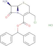 7-Amino-3-chloromethyl-3-cephem-4-carboxylic acid diphenylmethyl ester hydrochloride