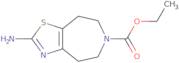 2-Amino-4,5,7,8-tetrahydro-6-(N-carbethoxy)thiazolo[5,4-d]azepine