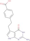 4-[2-(2-Amino-4,7-dihydro-4-oxo-3H-pyrrolo[2,3-d]pyrimidin-5-yl)ethyl]benzoic acid