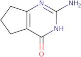 2-Amino-5H,6H,7H-cyclopenta[d]pyrimidin-4-ol