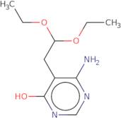 6-Amino-5(2,2-diethoxyethyl)-4-hydroxy pyrimidine