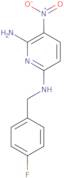 2-Amino-6-[(4-fluorobenzyl)-amino]-3-nitropyridine