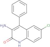 3-Amino-6-chloro-4-phenylcarbostyril