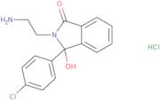 2-(2-Aminoethyl)-3-(4-chlorophenyl)-3-hydroxyphthalimidine hydrochloride