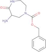 6-Amino-5-oxo-(1,4)diazepane-1-carboxylic acid benzyl ester