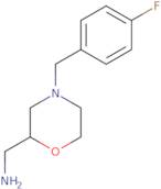 2-Aminomethyl-4-(4-fluorobenzyl)morpholine