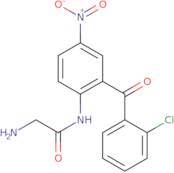 2-Amino-N-[2-(2-chlorobenzoyl)-4-nitrophenyl]acetamide