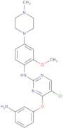 4-(3-Aminophenoxy)-5-chloro-N-(2-methoxy-4-(4-methylpiperazin-1-yl)phenyl)pyrimidin-2-amine