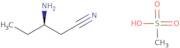 (R)-3-Aminopentanenitrile methanesulfonic acid salt