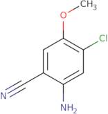 2-Amino-4-chloro-5-methoxybenzonitrile