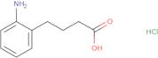 4-(2-Aminophenyl)butyric acid, hydrochloride
