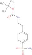 N-[2-[4-(Aminosulfonyl)phenyl]ethyl]carbamic acid tert-butyl ester