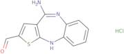 4-Aminothieno[2,3-b][1,5]benzodiazepine-2-carboxaldehyde hydrochloride