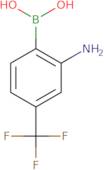 (2-Amino-4-(trifluoromethyl)phenyl)boronic acid