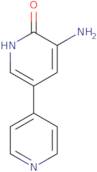 5-Amino-(3,4'-bipyridin)-6(1H)-one