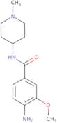 4-Amino-3-methoxy-n-(1-methylpiperidin-4-yl)benzamide