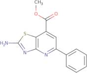 2-Amino-5-phenyl[1,3]thiazolo[4,5-b]pyridine-7-carboxylate methyl