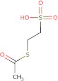 2-(Acetylsulphanyl)ethanesulphonic acid