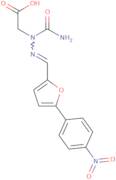 [(Aminocarbonyl)[[5-(4-nitrophenyl)-2-furanyl]methylene]hydrazino]-acetic acid