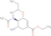 (3R,4R,5S)-4-(Acetylamino)-5-amino-3-(1-methylpropoxy)-1-cyclohexene-1-carboxylic acid ethyl ester