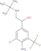 4-Amino-3-chloro-a-[[(1,1-dimethylethyl)amino]methyl]-5-(trifluoromethyl)benzenemethanol