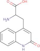 2-Amino-3-(1.2-dihydro-2-oxoquinoline-4-yl)propanoic acid