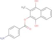 1,4-Dihydroxy-3-methyl-2-naphthyl 4-aminobenzoate