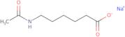 6-Acetamidohexanoic acid sodium salt