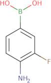 4-Amino-3-fluorophenylboronic acid