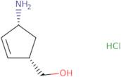 (1S,4R)-4-Amino-2-cyclopentene-1-methanol hydrochloride