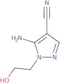 5-Amino-4-cyano-1-(2-hydroethyl)pyrazole